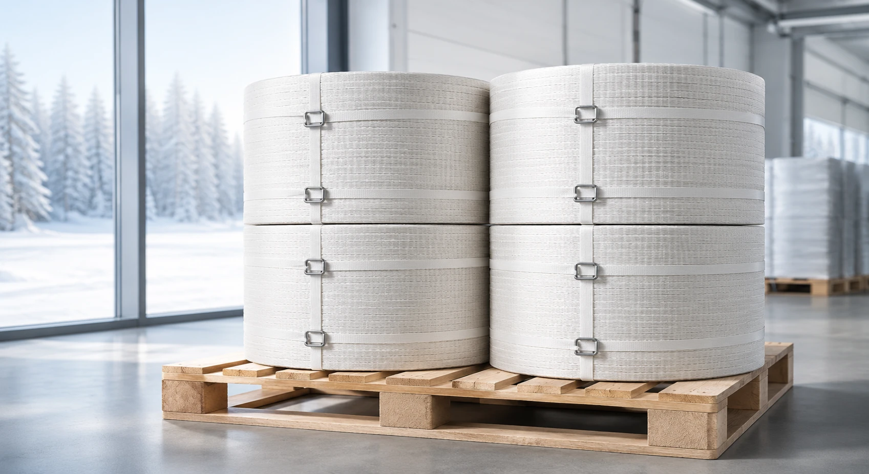 Composite Cord Strap Exporter Finland — Greenstrix Industrial Packaging